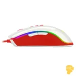 موس گیمینگ ردراگون COBRA Red White M711C - Image 3