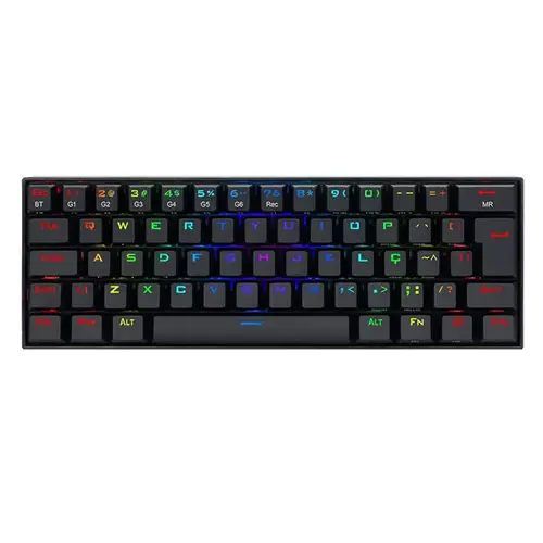 کیبورد بی سیم/باسیم مکانیکال گیمینگ ردراگون Draconic K530 Black RGB