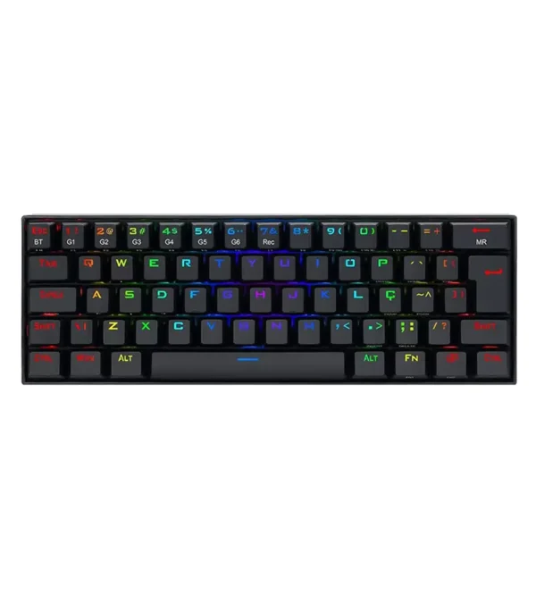 کیبورد بی سیم/باسیم مکانیکال گیمینگ ردراگون Draconic K530 Black RGB