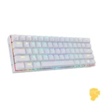 کیبورد بی سیم/باسیم مکانیکال گیمینگ ردراگون Draconic K530 White RGB - Image 3