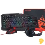 باندل گیمینگ هدست و کیبورد و موس و موس پد ردراگون S101 BA 2 - Image 2