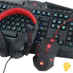 باندل گیمینگ هدست و کیبورد و موس و موس پد ردراگون S101 BA 2 - Image 3