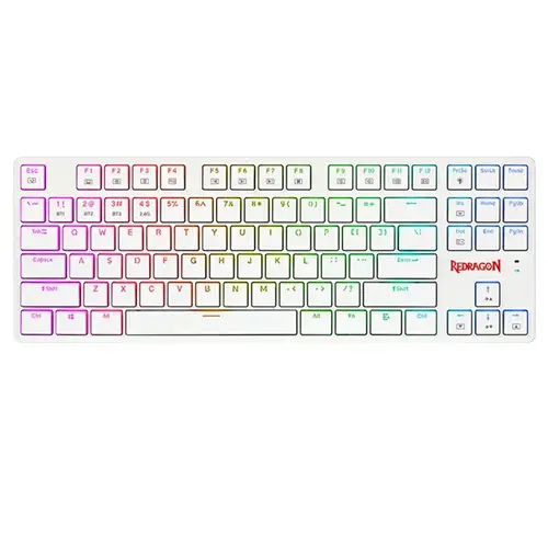 کیبورد بی سیم/باسیم مکانیکال گیمینگ ردراگون ANUBIS K539 White