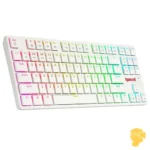 کیبورد بی سیم/باسیم مکانیکال گیمینگ ردراگون ANUBIS K539 White - Image 2