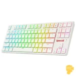 کیبورد بی سیم/باسیم مکانیکال گیمینگ ردراگون ANUBIS K539 White - Image 3