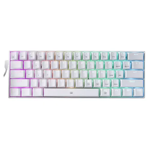 کیبورد مکانیکال گیمینگ ردراگون Anivia K614 White RGB