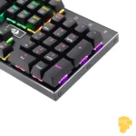 کیبورد مکانیکال گیمینگ ردراگون Devarajas K556 RGB Brown Switch - Image 3