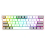 کیبورد مکانیکال گیمینگ ردراگون K617 FIZZ RGB White-Grey