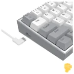 کیبورد مکانیکال گیمینگ ردراگون K617 FIZZ RGB White-Grey - Image 2