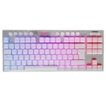 کیبورد بی سیم/باسیم مکانیکال گیمینگ ردراگون K621 Horus TKL White RGB