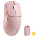 موس بی سیم گیمینگ ردراگون M916 PRO 1K Pink - Image 2