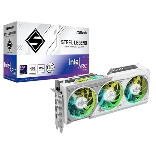 کارت گرافیک ASRock Steel Legend Arc B580 OC 12GB