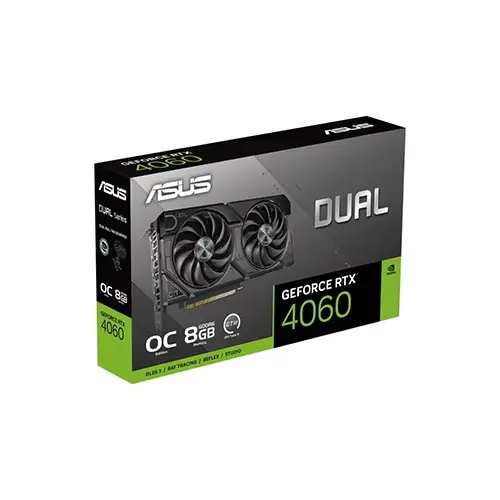 کارت گرافیک ایسوس GeForce RTX 4060 OC Edition 8GB