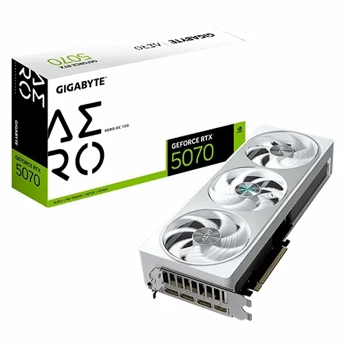 کارت گرافیک GIGABYTE GeForce RTX 5070 AERO OC 12G