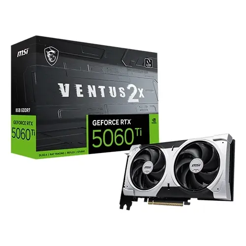کارت گرافیک MSI GeForce RTX 5060 Ti 8G VENTUS 2X PLUS