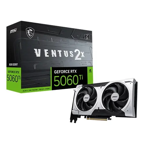 کارت گرافیک MSI GeForce RTX 5060 Ti 16G VENTUS 2X PLUS