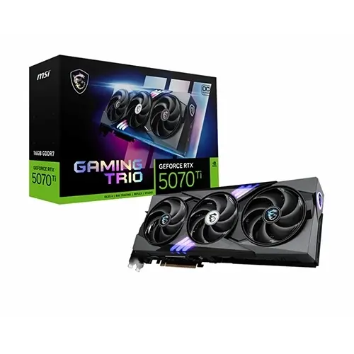کارت گرافیک MSI GeForce RTX 5070 Ti 16G GAMING TRIO OC PLUS