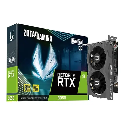 کارت گرافیک Zotac RTX 3050 Twin Edge OC 6GB