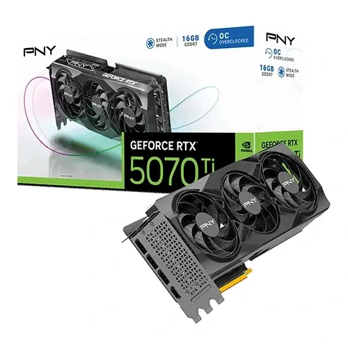 کارت گرافیک PNY GeForce RTX 5070 Ti OC 16GB