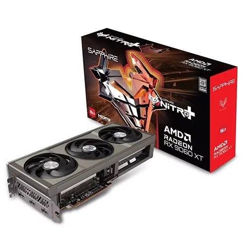 کارت گرافیک Sapphire Nitro+ Radeon RX 9060 XT 16GB