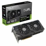 کارت گرافیک ASUS Dual GeForce RTX 4070 Super O12G – Black