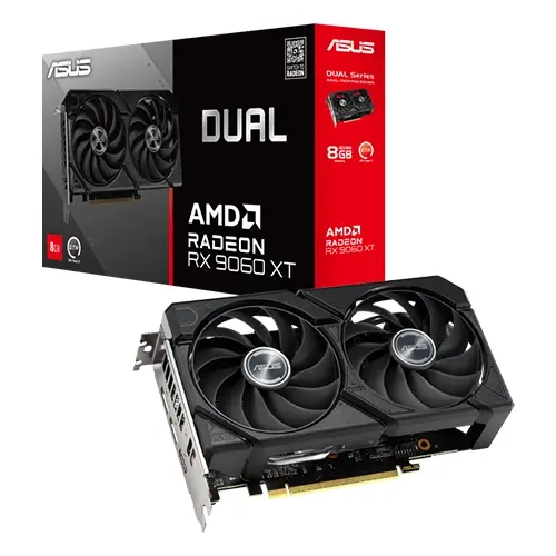 کارت گرافیک Asus Dual RX 9060 XT 8GB