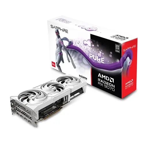 کارت گرافیک Sapphire Pure RX 9070 OC 16GB