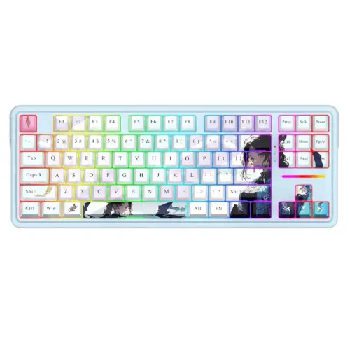 کیبورد بی سیم مکانیکال گیمینگ ردراگون Antonium K728 PRO AK