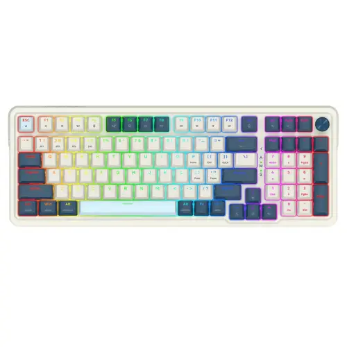کیبورد بی سیم/باسیم مکانیکال گیمینگ ردراگون EISA K686 WB PRO