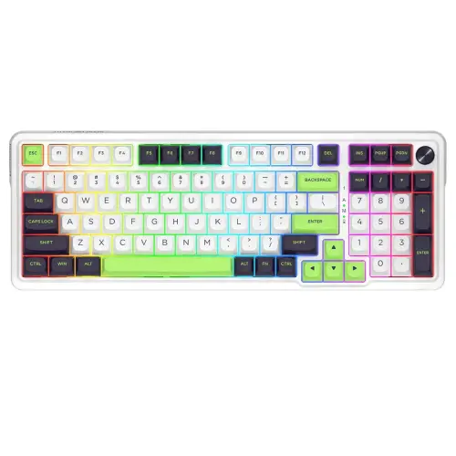 کیبورد بی سیم/باسیم مکانیکال گیمینگ ردراگون EISA K686 WBG PRO