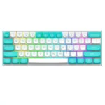 کیبورد مکانیکال گیمینگ ردراگون Fidd K683 WB RGB