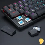 کیبورد بی سیم/باسیم مکانیکال گیمینگ ردراگون ASHE Pro K626P-KBS - Image 4