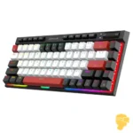 کیبورد بی سیم/باسیم مکانیکال گیمینگ ردراگون Magic Wand Mini K635 WBR RGB PRO - Image 4