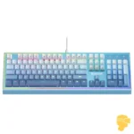 کیبورد مکانیکال گیمینگ ردراگون Blue Siren K654 GWB RGB Red Switch - Image 3