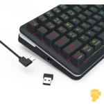 کیبورد بی سیم/باسیم گیمینگ ردراگون K708 PRO Black RGB - Image 4