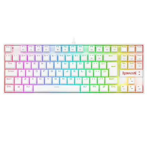 کیبورد مکانیکال گیمینگ ردراگون KUMARA Pro White K552P-WBS