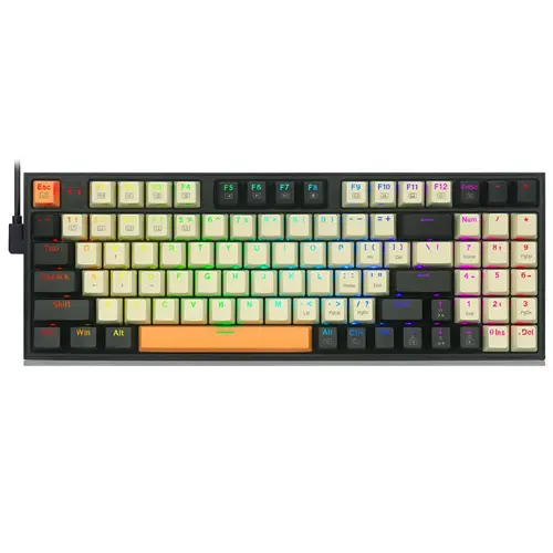 کیبورد مکانیکال گیمینگ ردراگون Kitava K636 CLO RGB