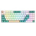 کیبورد بی سیم/باسیم مکانیکال گیمینگ ردراگون K643 WGC RGB PRO