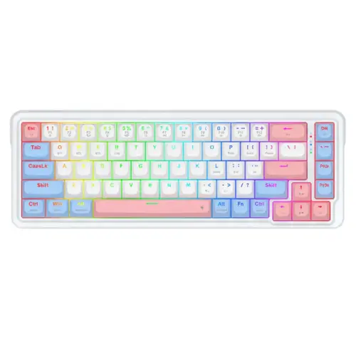 کیبورد بی سیم/باسیم گیمینگ ردراگون NOVA K709 PRO WBP RGB