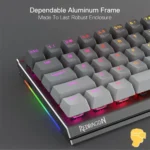 کیبورد بی سیم/باسیم مکانیکال گیمینگ ردراگون SHACO K641 GW PRO - Image 10