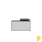 ميز کارشناسی نئوپان مدل 554 -سايز 160 نیلپر مدل NODE554001 - Image 2