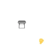 ميز کنفرانسی پايه فلزي مدل 553 -سايز 200 نیلپر مدل NODC553 - Image 3