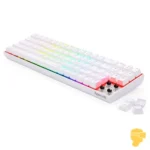کیبورد بی سیم/باسیم مکانیکال گیمینگ ردراگون Zed Pro K627P WNS - Image 5