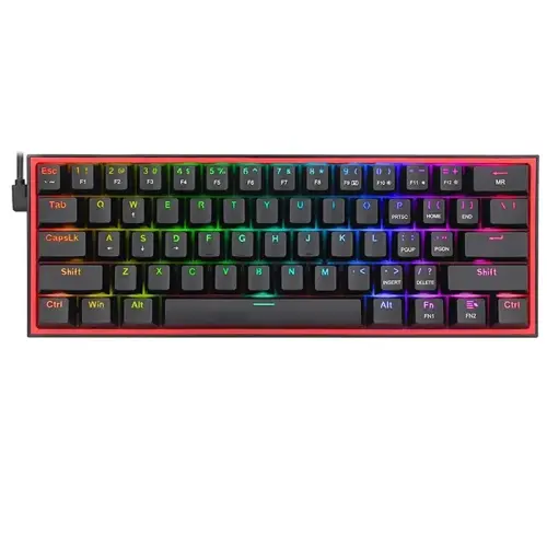 کیبورد مکانیکال گیمینگ ردراگون K617 FIZZ RGB Black