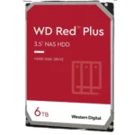 هارد اینترنال وسترن دیجیتال Red Plus مدل Western Digital WD60EFPX ظرفیت 6 ترابایت
