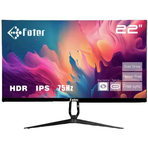 مانیتور اداری 22 اینچ فاطر مدل Fater F22-075B4