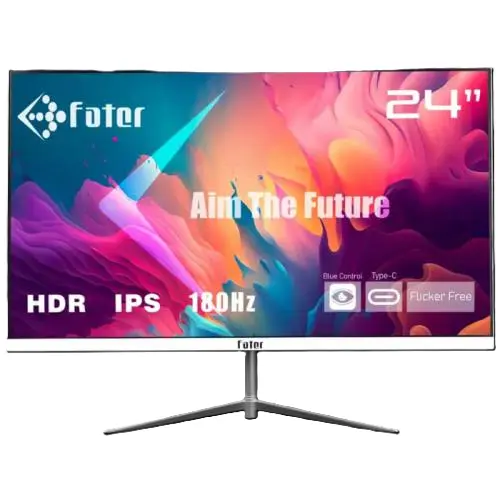 مانیتور گیمینگ 24 اینچ 180 هرتز فاطر مدل Fater F24-180W2