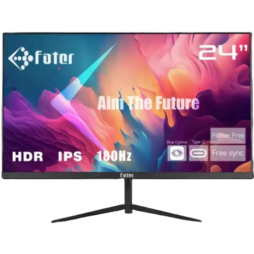 مانیتور گیمینگ 24 اینچ 180 هرتز فاطر مدل Fater F24-180B2