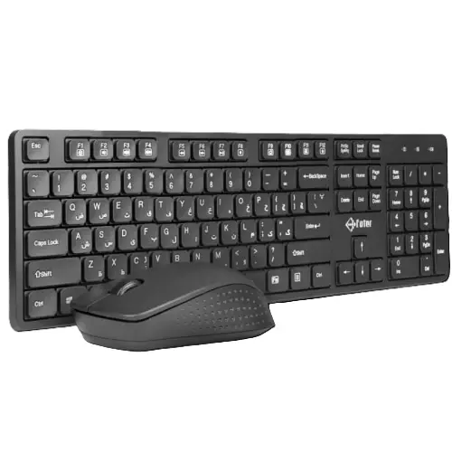 موس و کیبورد بی سیم فاطر مدل Fater CWN-5100B
