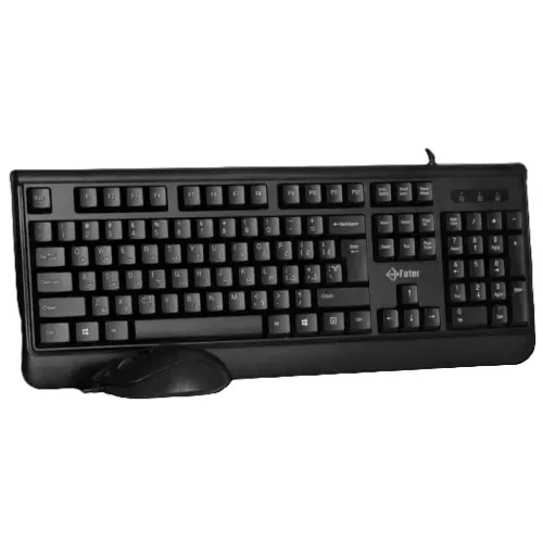 موس و کیبورد با سیم فاطر مدل Fater CCN-5000B